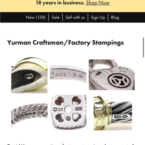 David Yurman Smoky Quartz Noblesse Ring - Picture 7 of 7